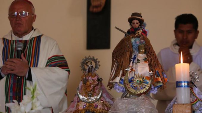 Virgen María cholita