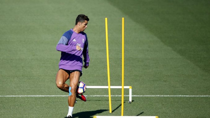 ENTRENAMIENTO DEL REAL MADRID