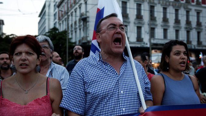 GRECIA-PROTESTA