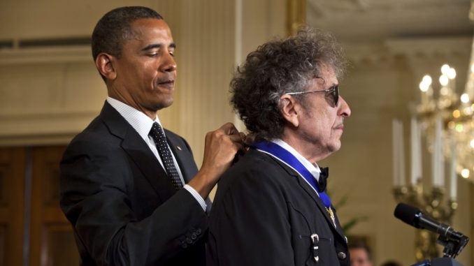 Bob Dylan, ganador del Nobel de Literatura 2016