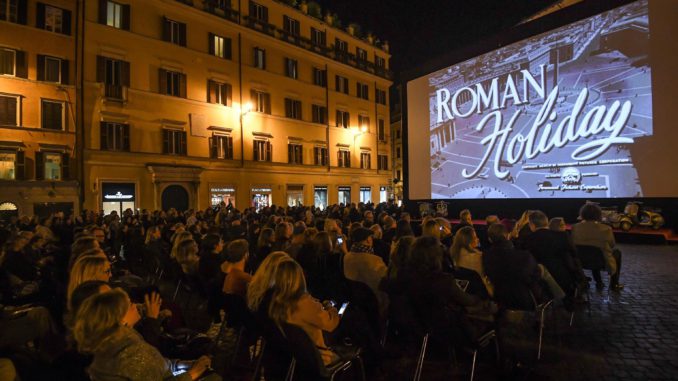 CECILIA PECK Y ANTHONY PECK EN ROMA