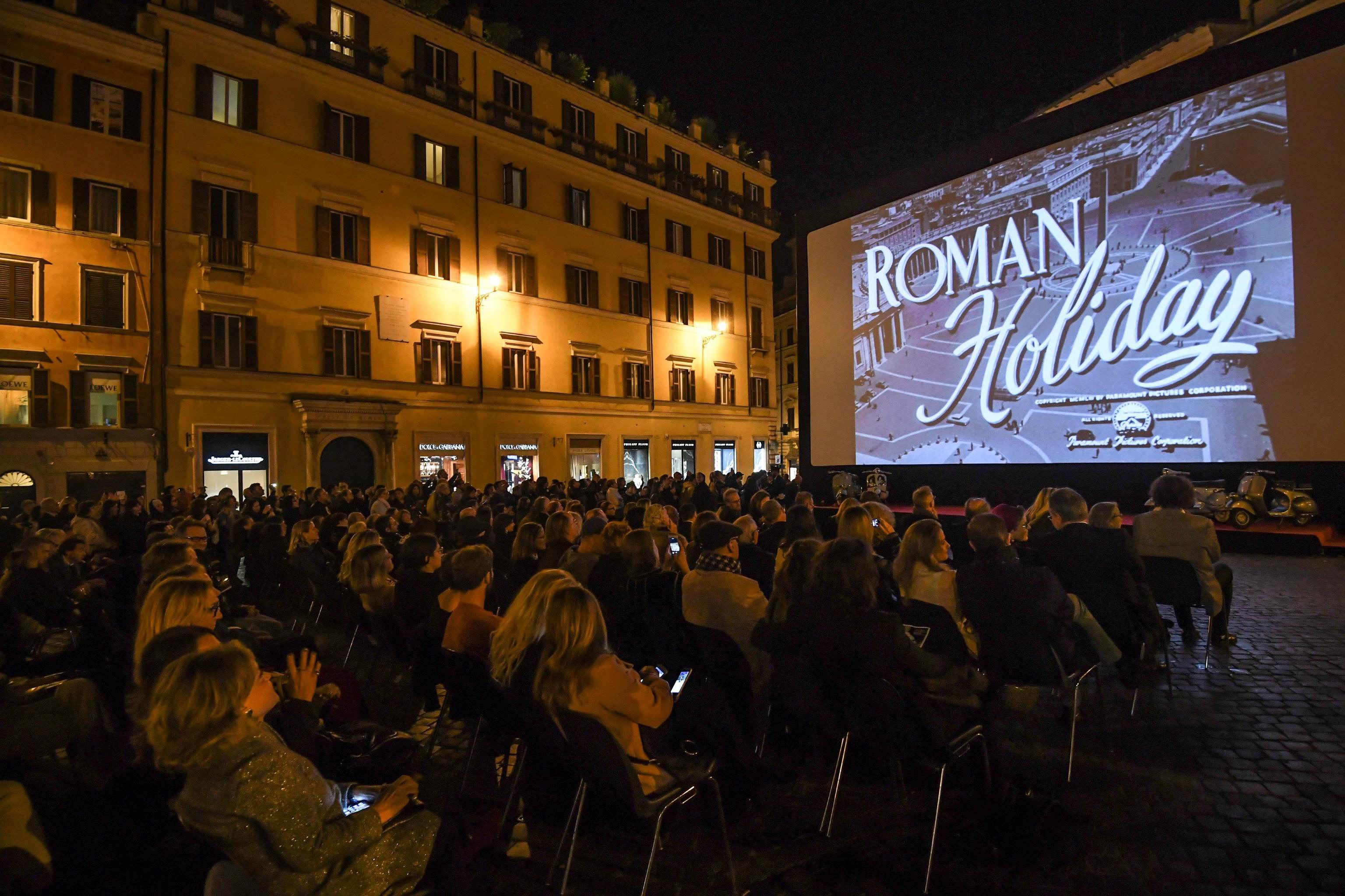 CECILIA PECK Y ANTHONY PECK EN ROMA