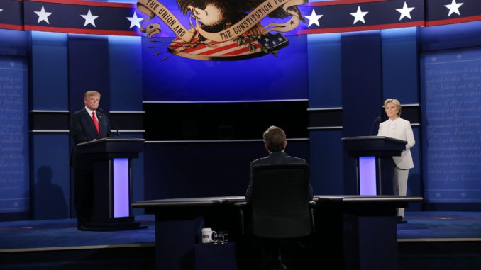 DEBATE FINAL DE CANDIDATOS A LA PRESIDENCIA DE EEUU