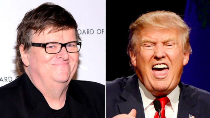 Michael Moore estrena que película sobre Donald Trump