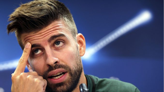 RUEDA DE PRENSA DE GERARD PIQUÉ pique