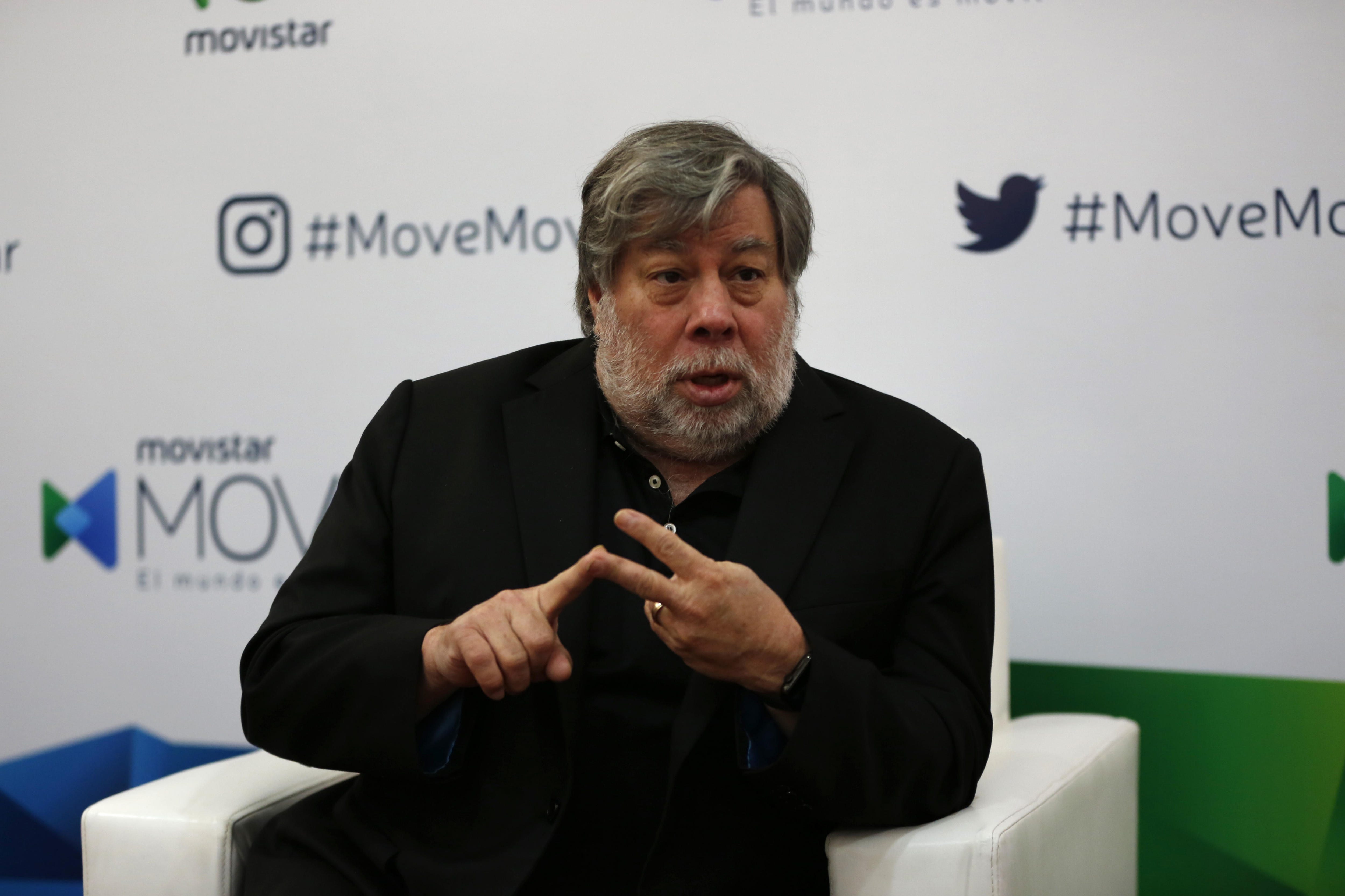 Rueda de prensa de Steve Wozniak