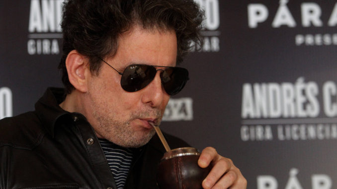 RUEDA DE PRENSA DEL ARGENTINO ANDRÉS CALAMARO, EN MEDELLÍN