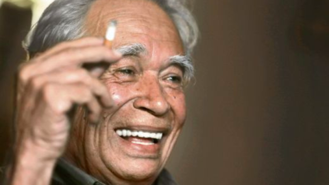 El poeta peruano Rodolfo Hinostroza, Premio Nacional de Cultura de Perú