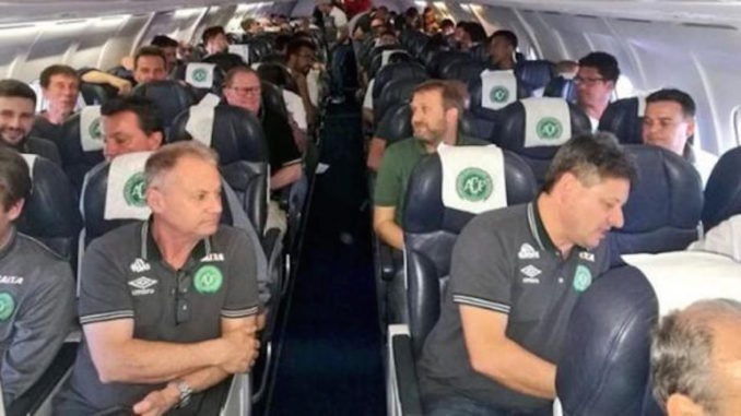 chapecoense-en-el-avion
