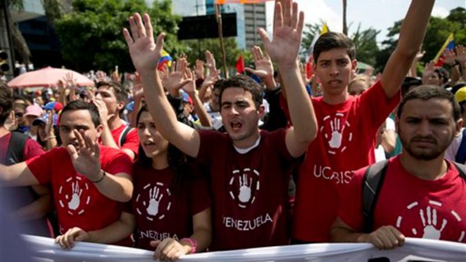 universitarios-protestan-venezuela