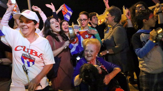 FIDEL CASTRO-REACCIONES