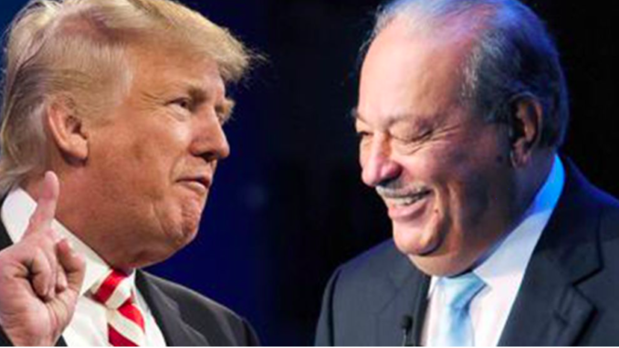 Trump confirma reunión con el magnate mexicano Carlos Slim
