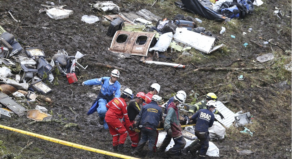 BRASIL-AVION CAIDO
