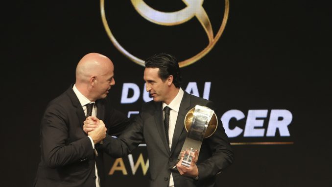 Unai Emery,Gianni Infantino