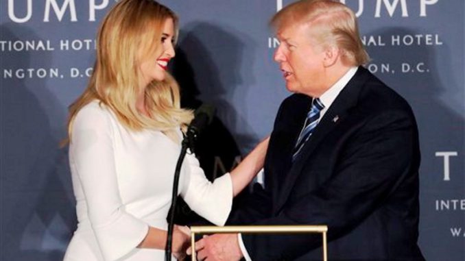 Donald e Yvanka