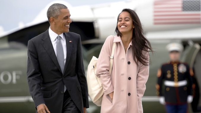 Obama y Malia