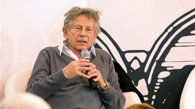Roman Polansky con micrófono