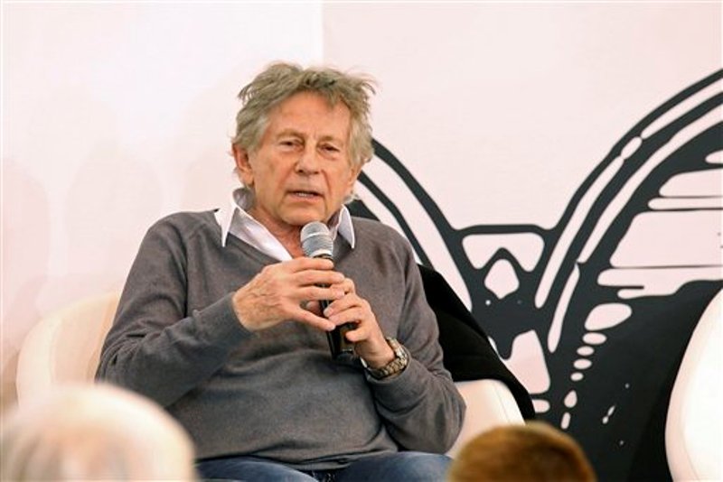 Roman Polansky con micrófono