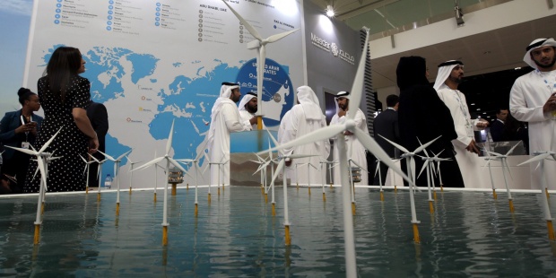 energías limpias en Abu Dabi