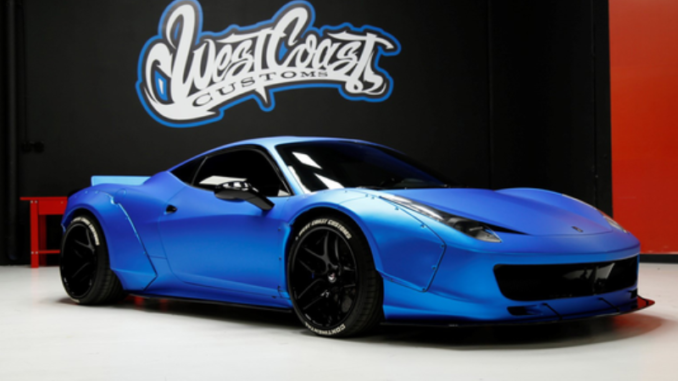 ferrari Justin bieber