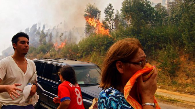 CHILE-INCENDIOS