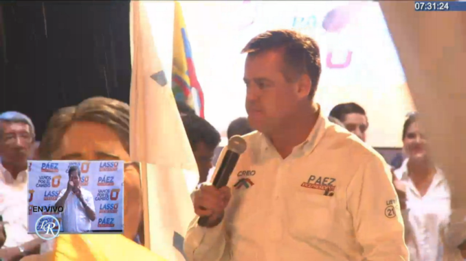 Andres Paez cierre de campaña