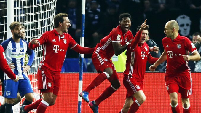 Hertha BSC Berlin vs Bayern Munich