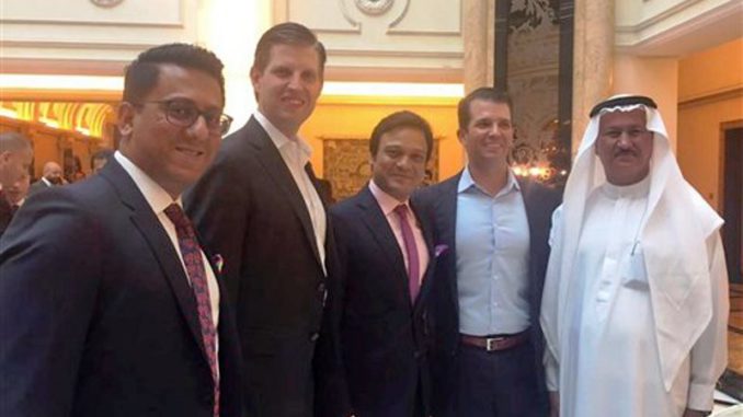 Hijos de Trump golf Dubai