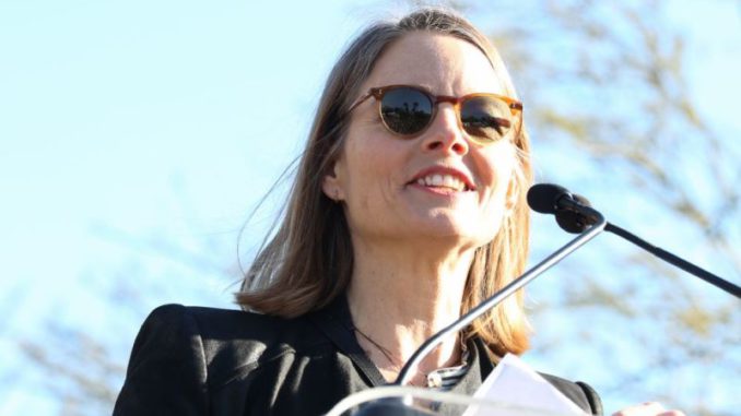 Jodie Foster cara con gafas