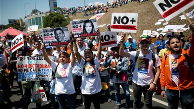 Protesta por Leopoldo López