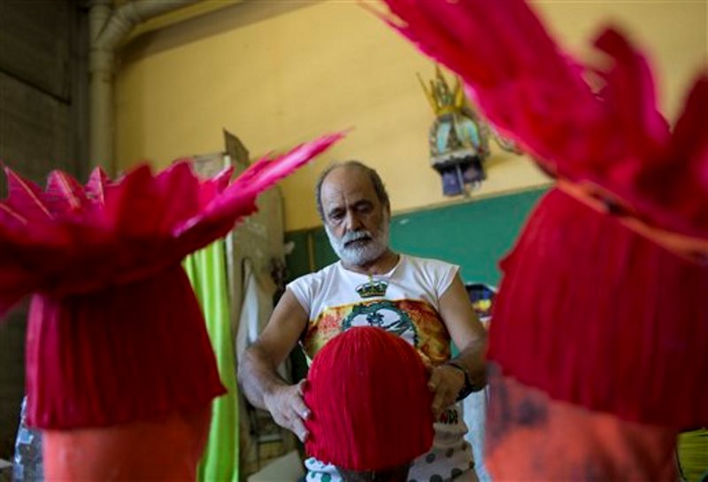 carnaval Rio preparan disfraces