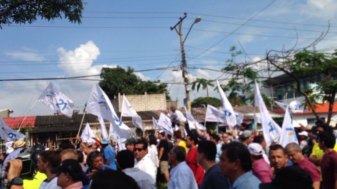 cne protestas tres