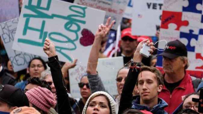 marcha anti trump los angeles feb 19