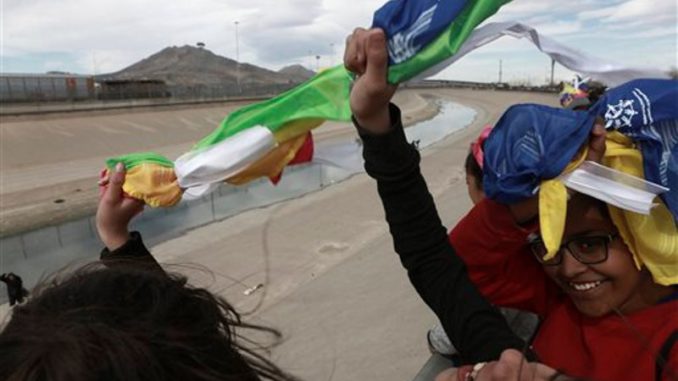 muro humano frontera