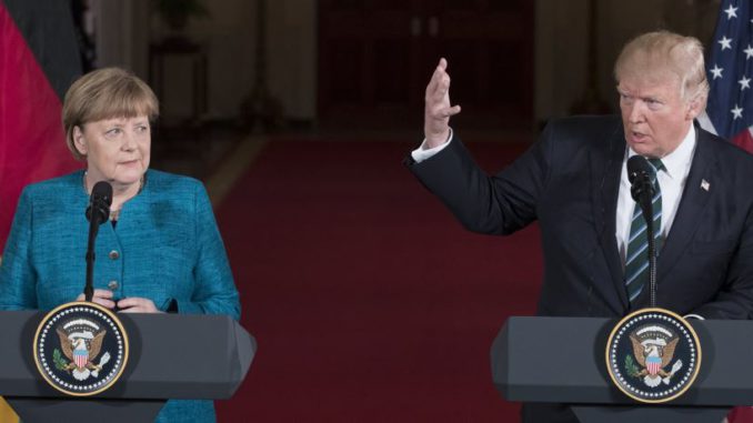 ANGELA MAERKEL SE REÚNE CON DONALD TRUMP