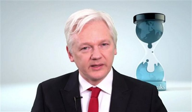 Julian Assange rostro
