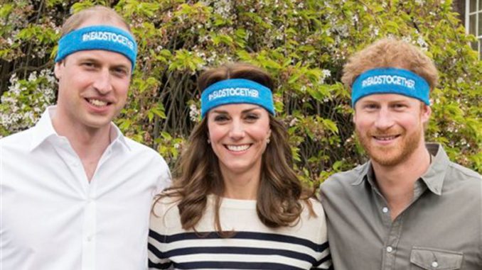Realeza británica, salud mental, campaña Heads Together,