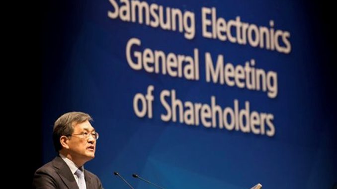 Samsung Electronics reunión
