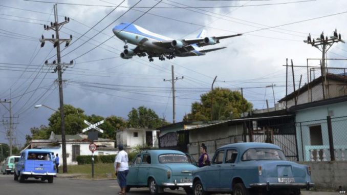 air force one la habana Yander Zamora