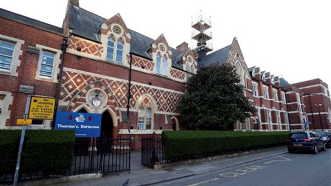 escuela Battersea Londres principe Jorge