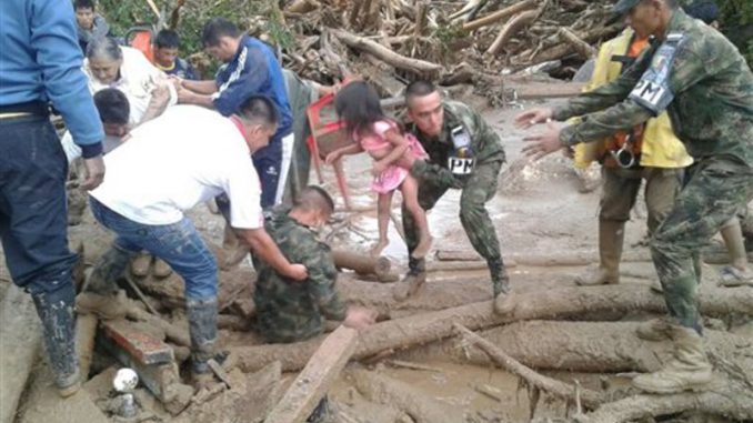 Colombia víctimas inundaciones 2017