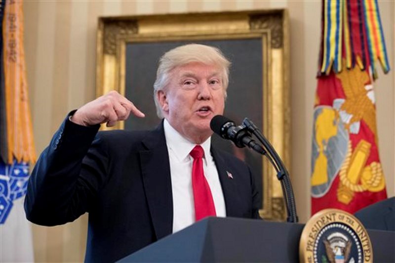 Trump oficina oval comercio