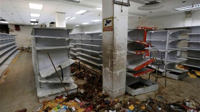 Venezuela tiendas saqueadas