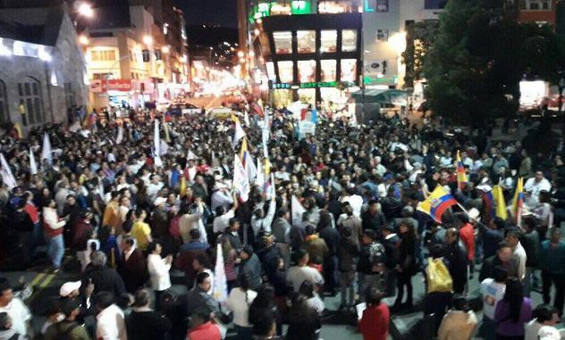 ambato protesta
