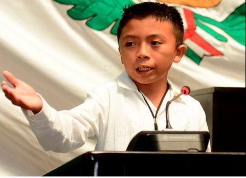 discurso niño contra corrupcion