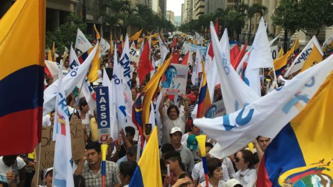 manifestantes