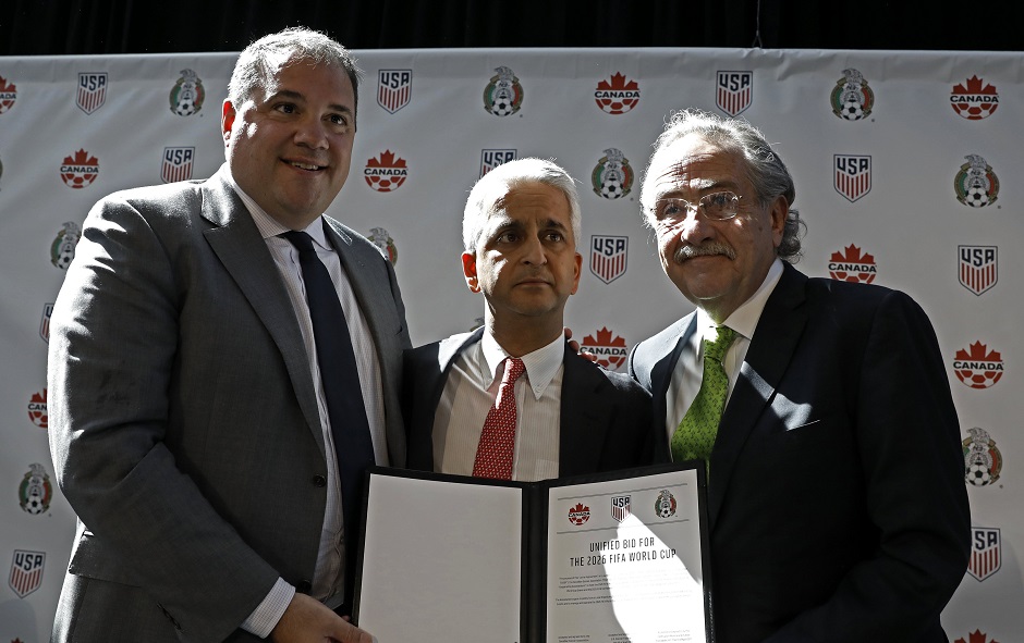 Estados Unidos, México y Canadá se ofrecen para ser sede del Mundial de 2026