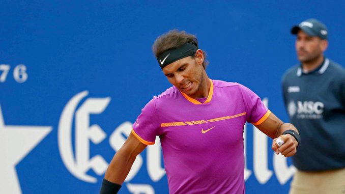 PARTIDO RAFA NADAL - HORACIO CEBALLOS EN EL TROFEO CONDE DE GODÓ DE TENIS