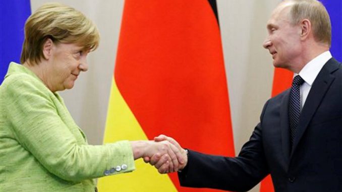 Merkel con Putin