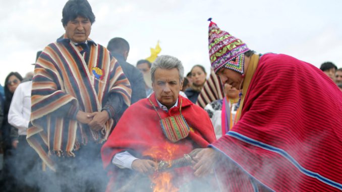 ECUADOR-MORENO POSESION